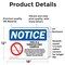 Signmission Tobacco Free Campus OSHA Notice Sign, Vinyl Decal, 18in W x 12in L, 2PK OS-2PACK-NS-D-1218-L-16734 - alternate 4